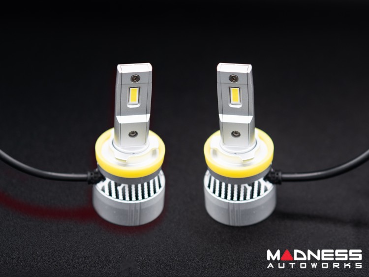 Fiat 124 LED Low Beam Headlight Bulbs Set Of 2 H11 Arc Lighting